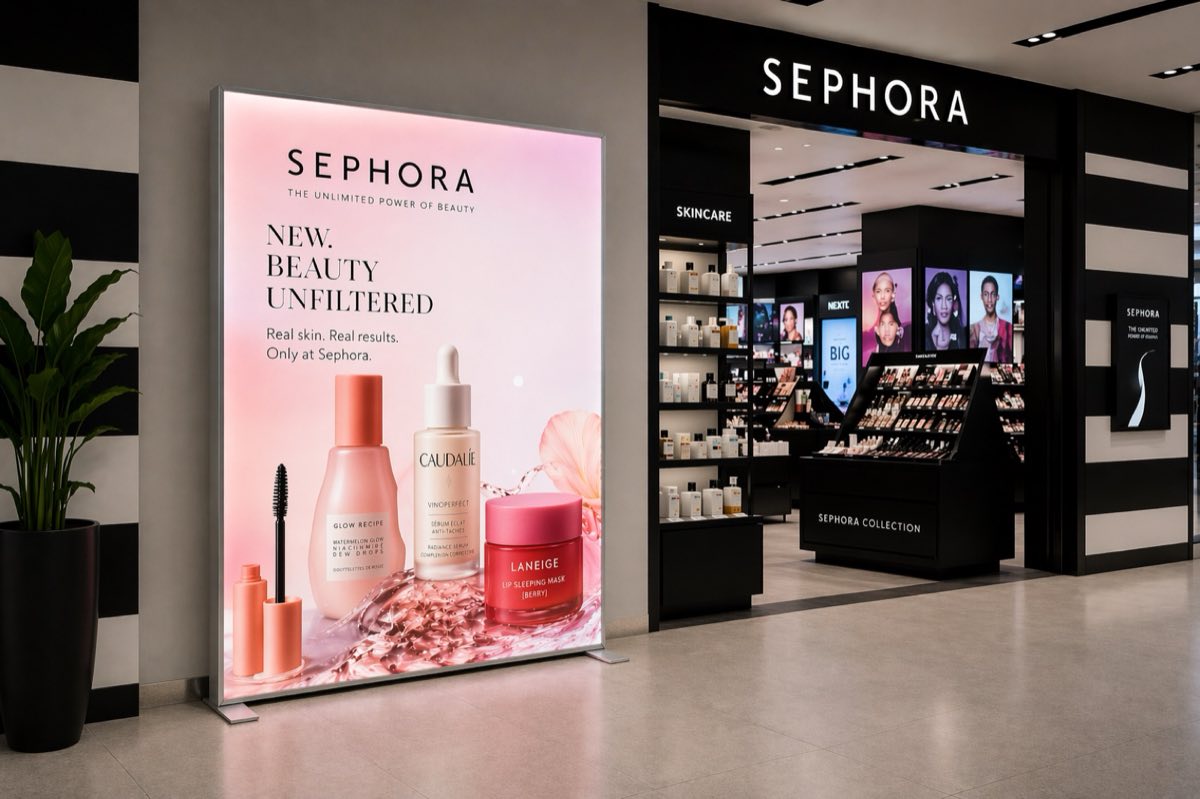 Fabric Lightbox Displays