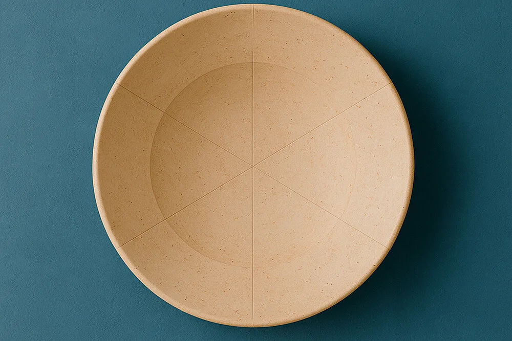 Detail of a large-format 3D printed part