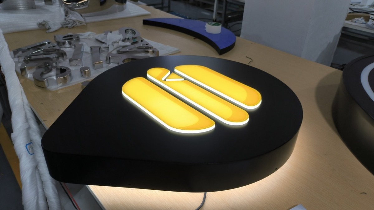 Illuminated sign components