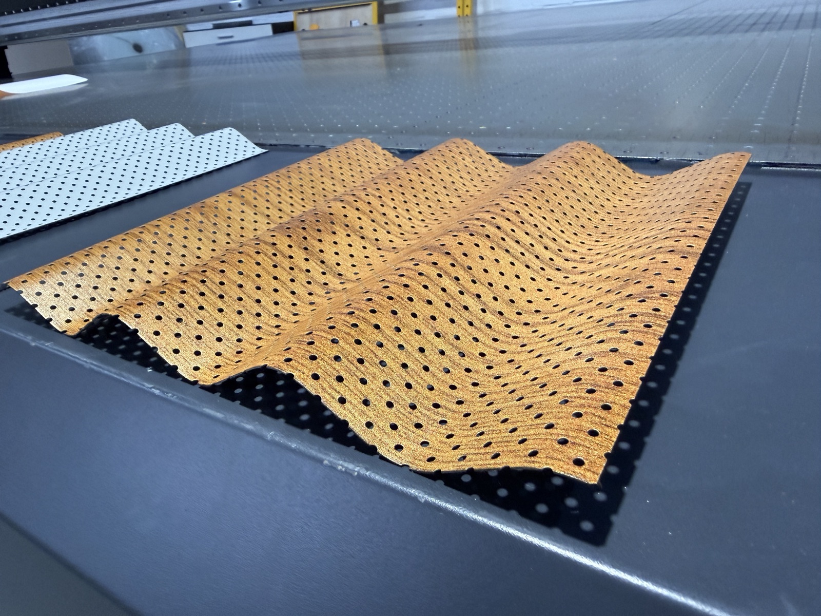 Printed Colorbond cutout profile