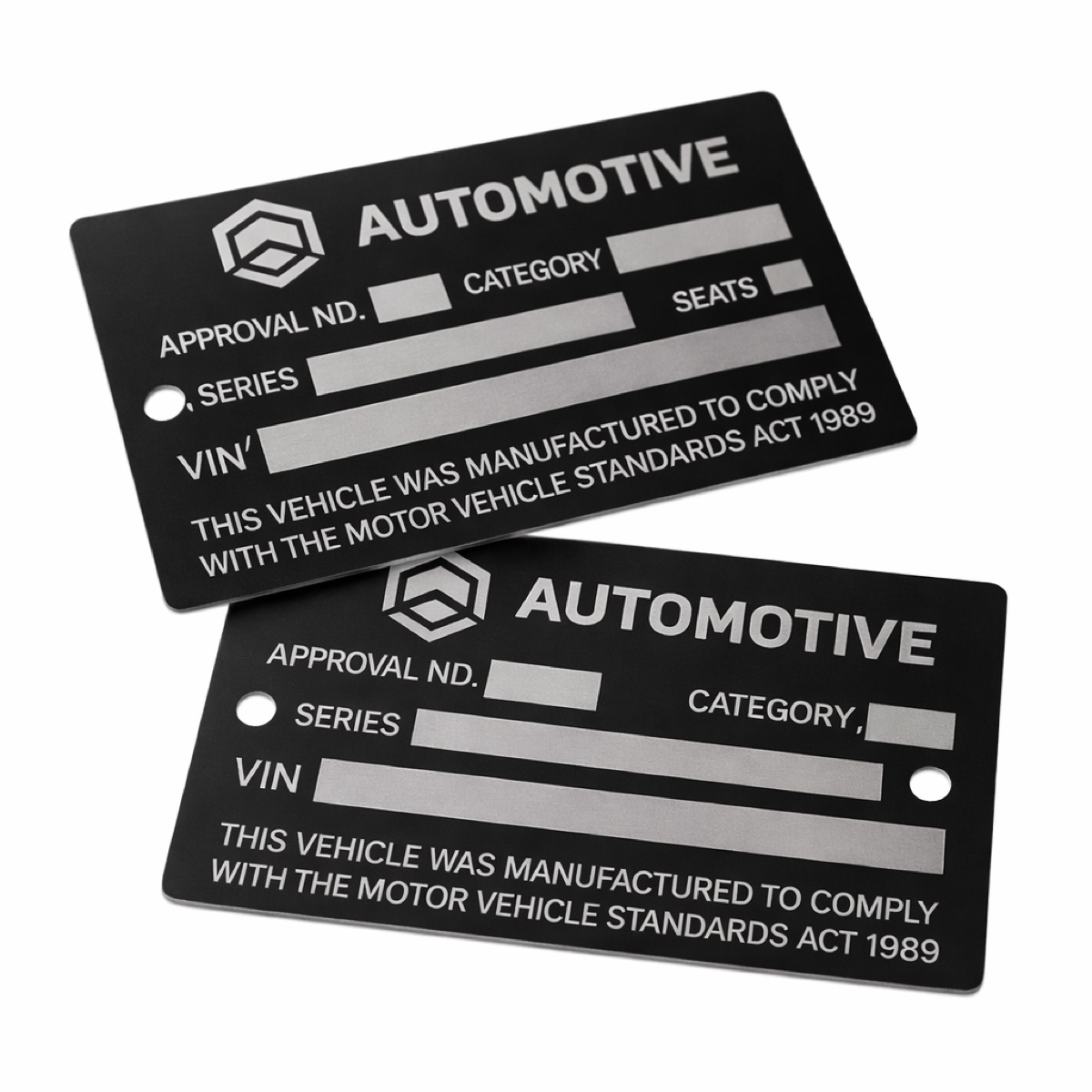 Compliance & rating plates