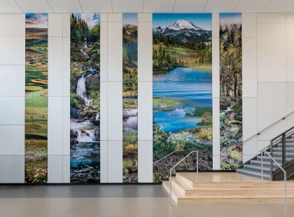 UV Direct Printed Felt Acoustic Panel
