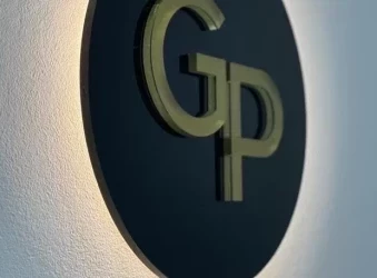 3D PERSPEX RECEPCTION SIGN