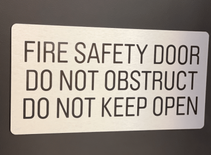 SAFETY SIGNS