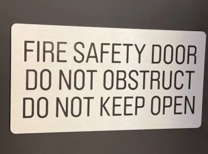 SAFETY SIGNS